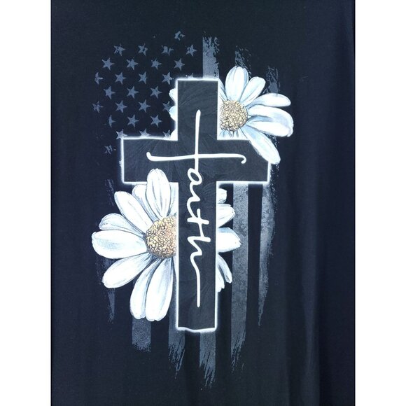 Love In Faith Christian Graphic T-Shirts Womens Size 2X - Set Of 2 - Picture 4 of 11
